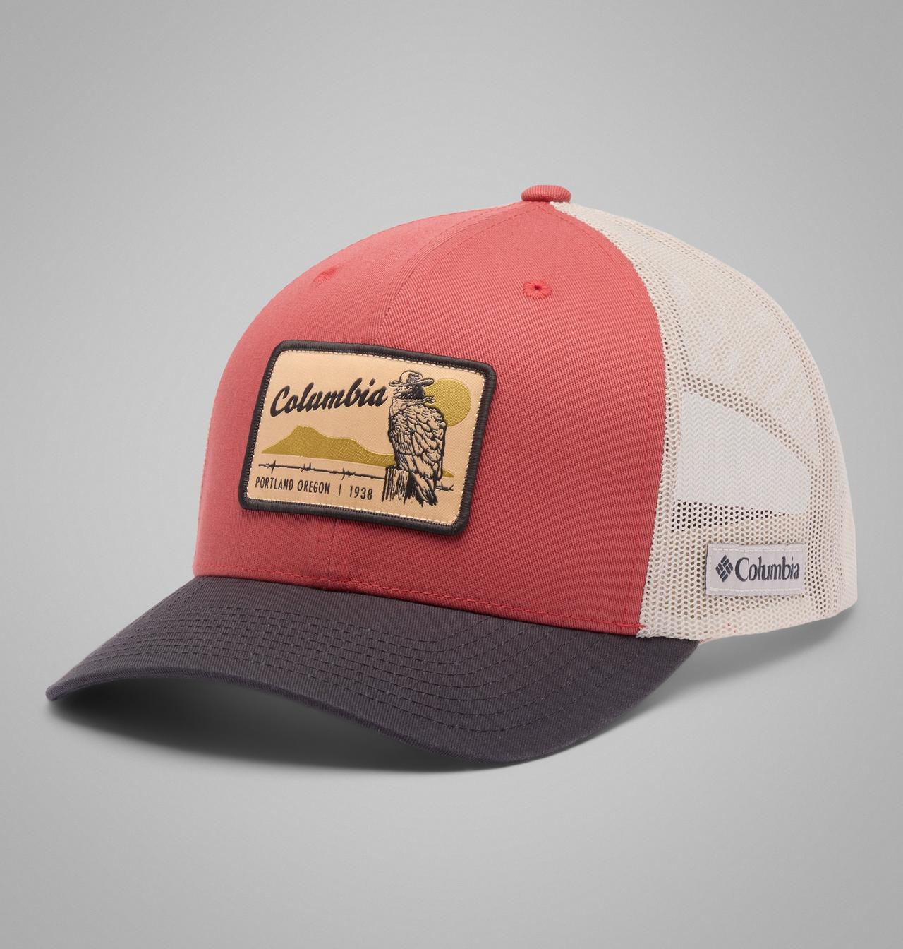 Columbia Mesh Snap Back Adjustable Columbia Logo Hat | Columbia