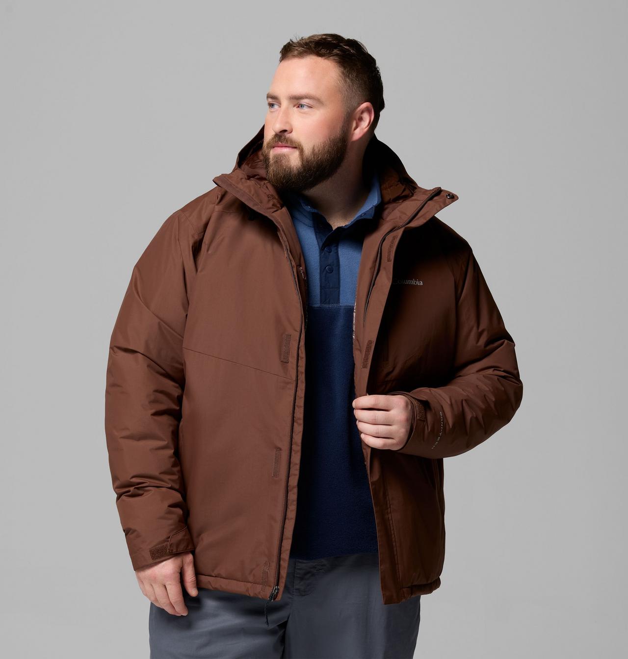 Men's Cascadian Peaks Insulated Jacket - Big | Columbia