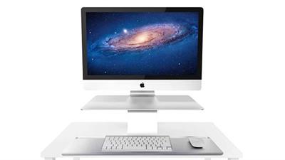 Standing Desk for Apple Computers | WorkFit-A Workstation | Ergotron