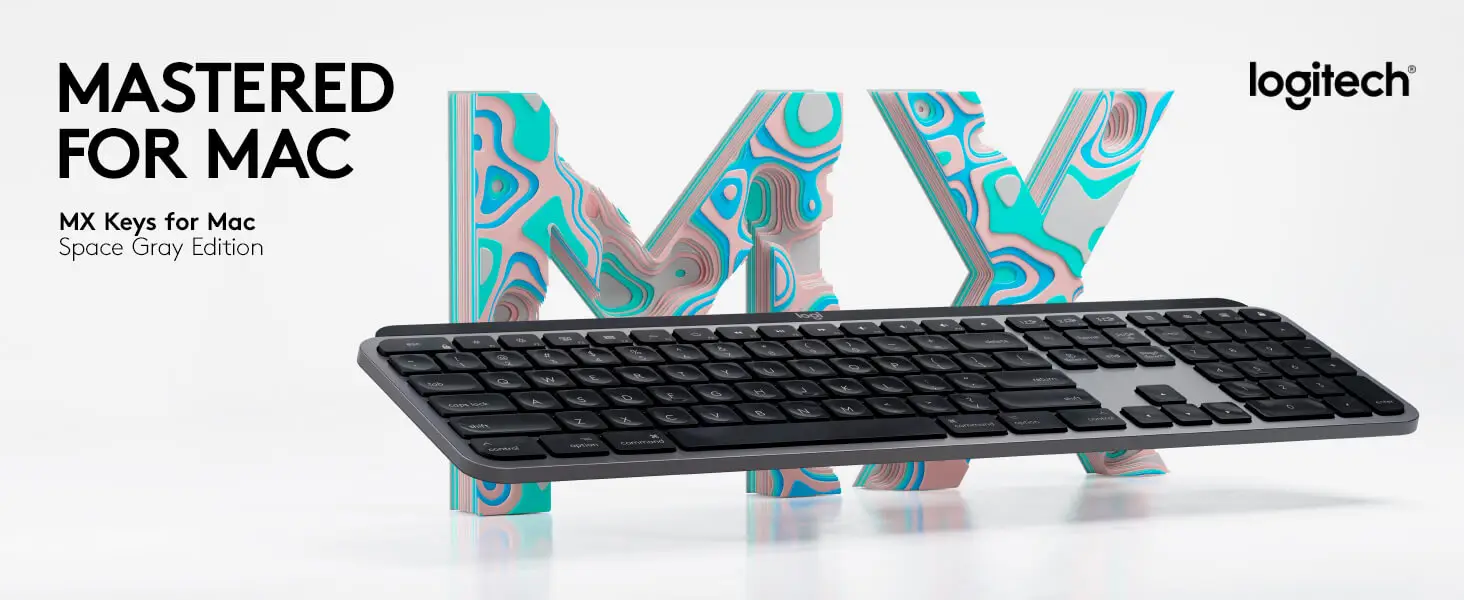 Logitech MX Keys for Mac Wireless Keyboard - Micro Center