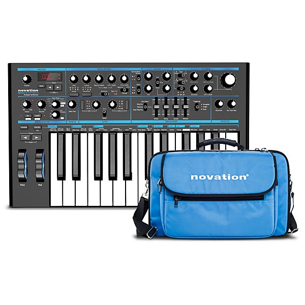 Novation Bass Station II Analog Synthesizer With Bag | Guitar Center