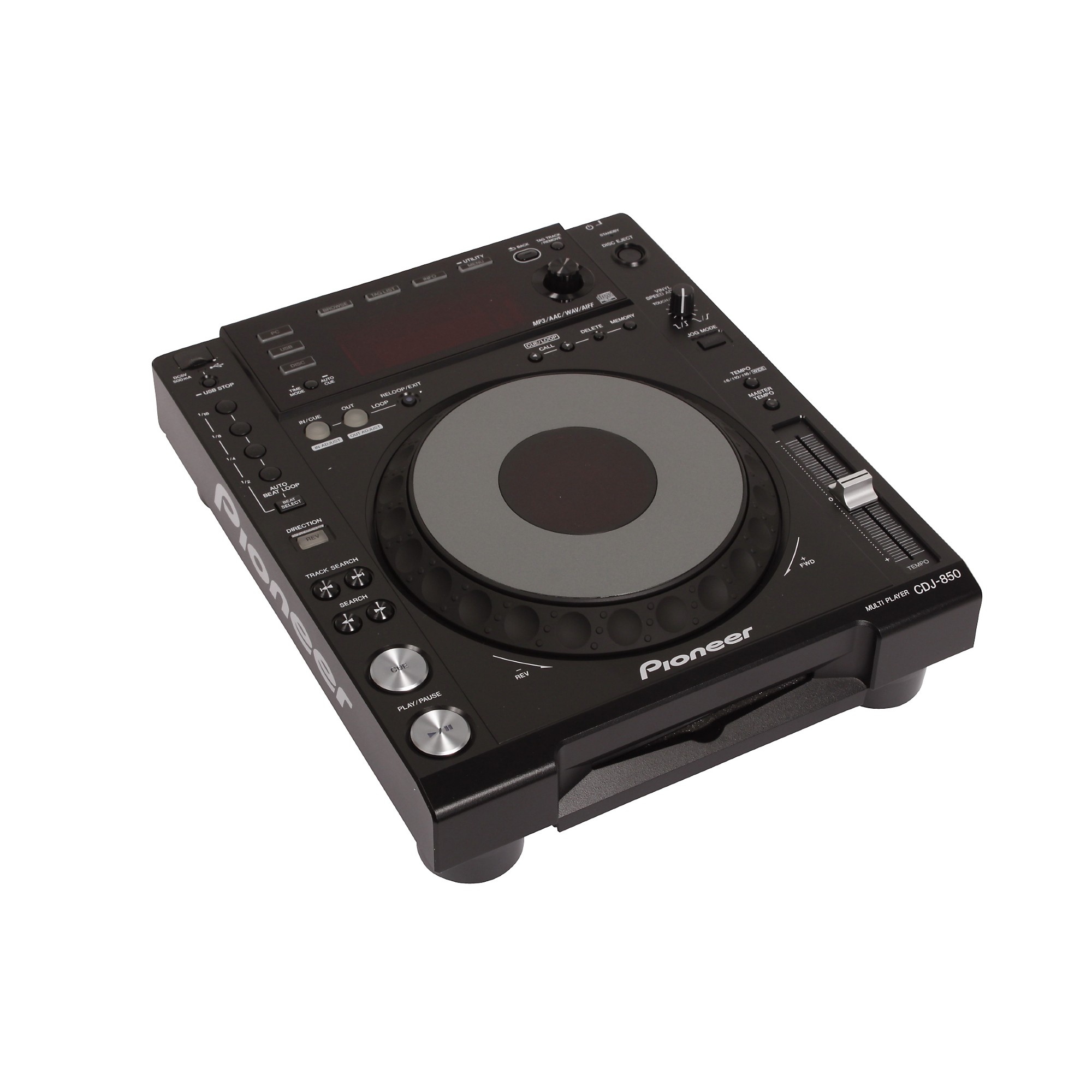 Open Box Pioneer DJ CDJ-850 Digital Multi Player (Black) Black