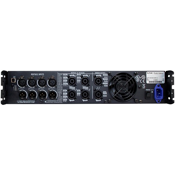QSC PLD4.3 Multi-Channel System Processing Amplifier | Guitar Center