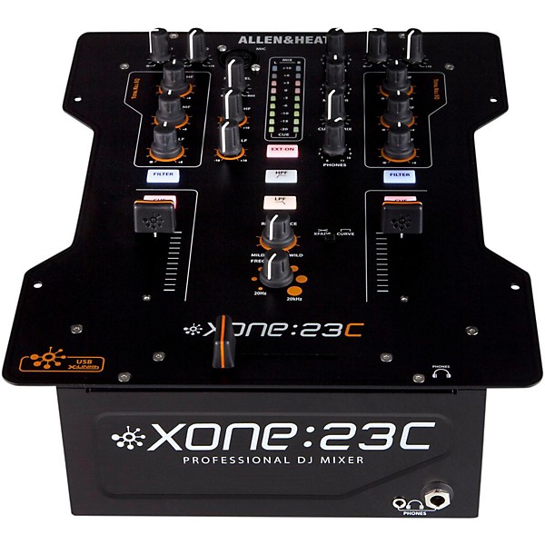 Allen & Heath XONE:23C 2-Channel DJ Mixer with Soundcard | Guitar