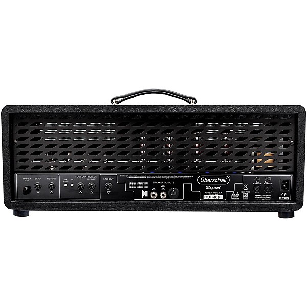 Open Box Bogner Uberschall 120W EL34 Tube Guitar Amp Head Comet