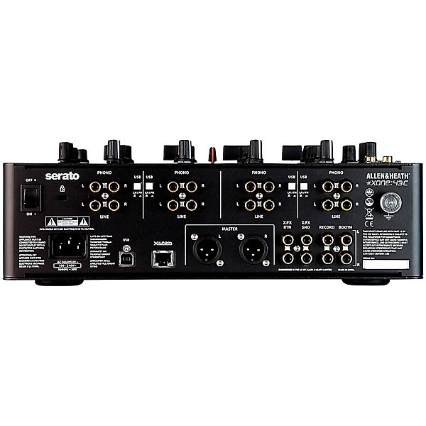 Allen & Heath Xone:43C DJ Mixer with Soundcard | Guitar Center
