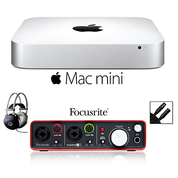 Apple Mac Mini 1.4GHz 4GB 500GB HD Bundle 1 | Guitar Center