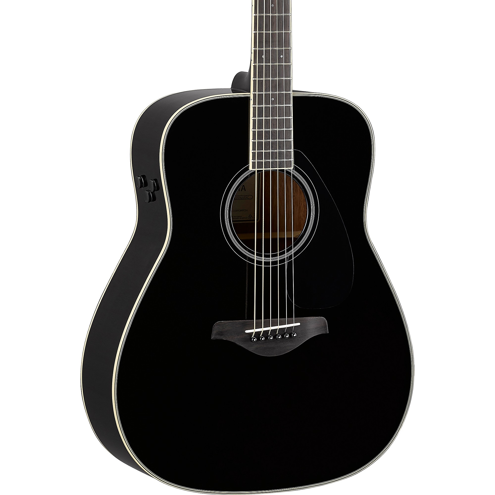Yamaha FG-TA TransAcoustic Dreadnought Acoustic-Electric Guitar