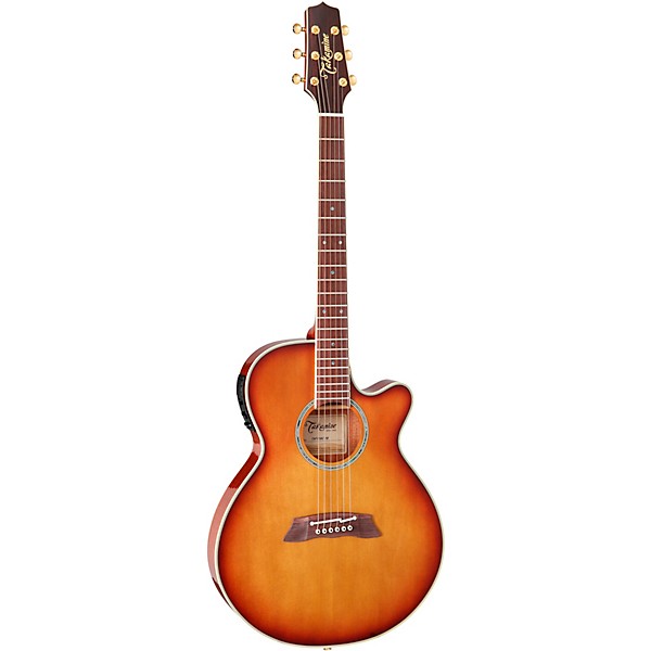 Takamine Thinline TSP138C Acoustic-Electric Guitar 3-Tone Tea