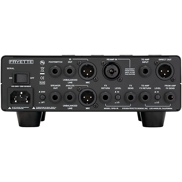 Fryette Valvulator GPDI/IR 1W Direct Recording Tube Amplifier