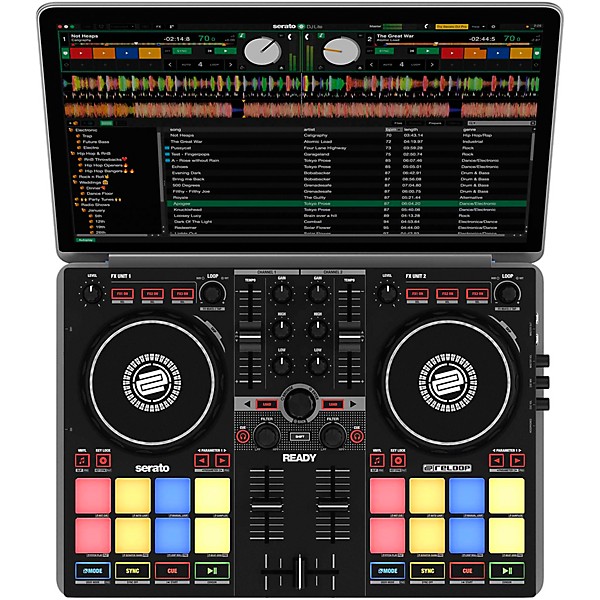 Reloop Ready Portable Performance DJ Controller for Serato