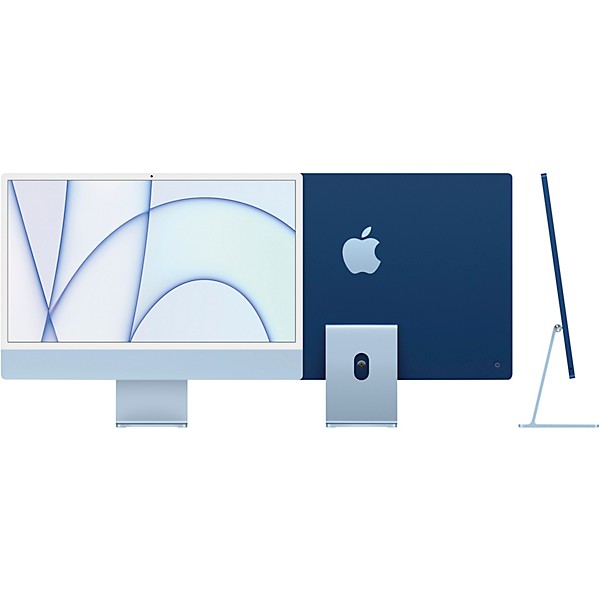 Apple 24 in. iMac with Retina 4.5K 8 core M1 8GB 256GB MGPK3LL A