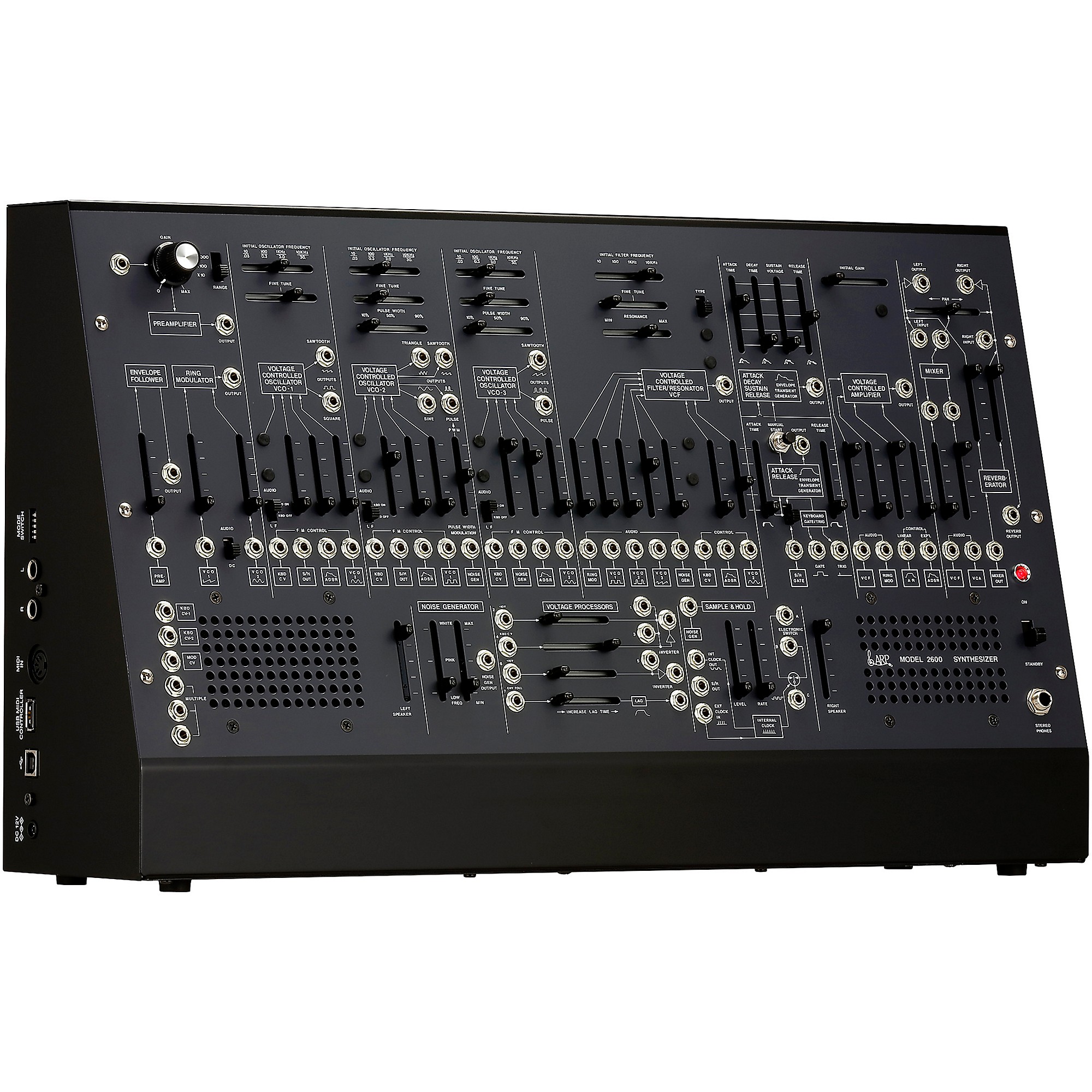 ARP 2600 M LTD Synthesizer With Case and MicroKEY2 37-Key