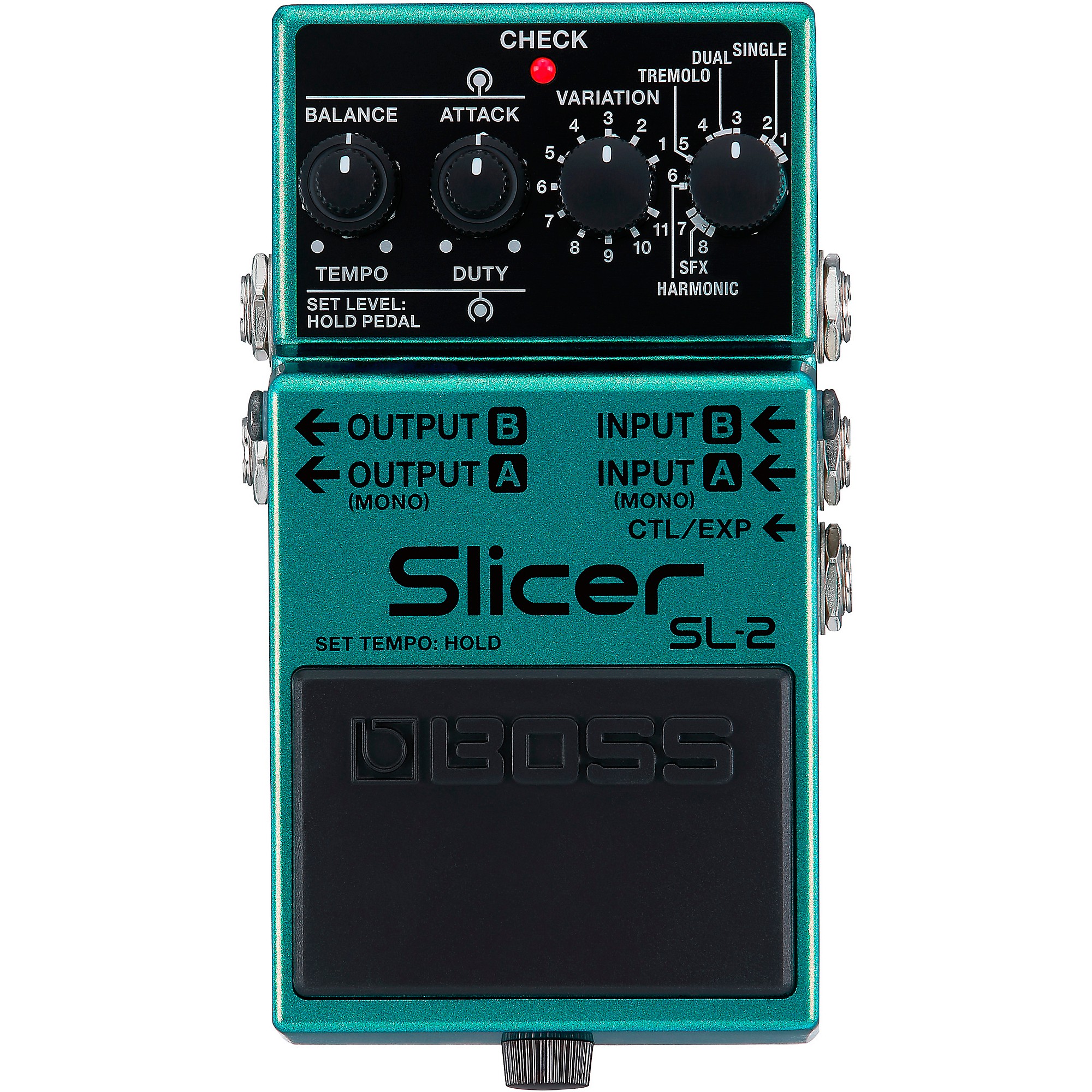 BOSS SL-2 Slicer Effects Pedal Mint Green | Guitar Center