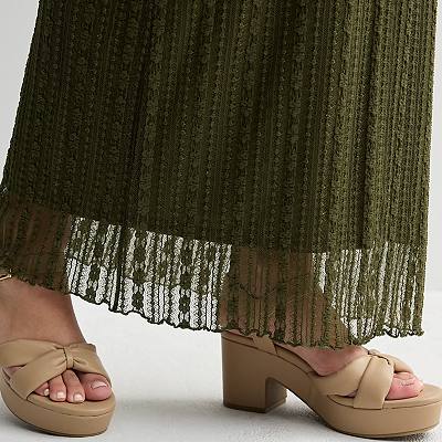 Juniors' Derek Heart Lace Maxi Skirt