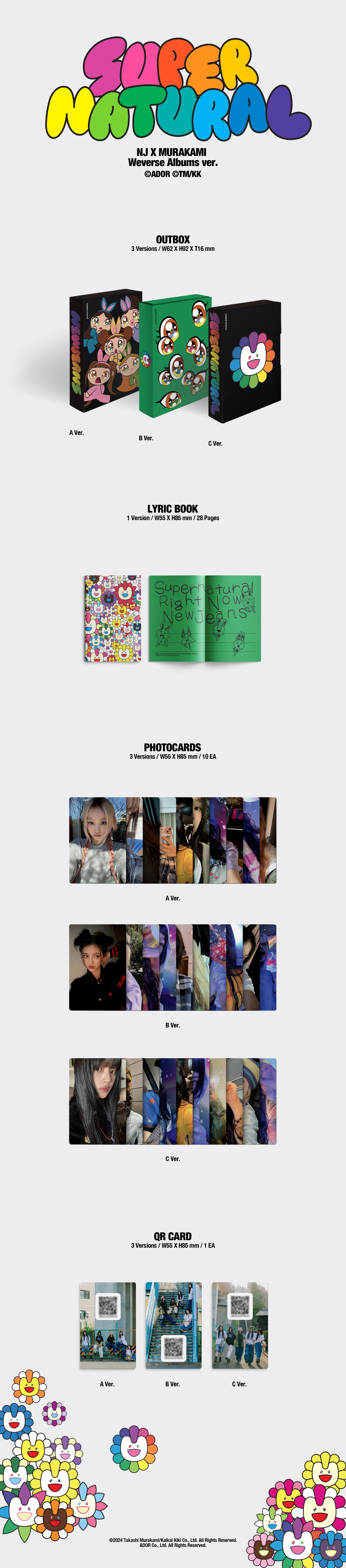 jp.ktown4u.com : NewJeans - [Supernatural] (Weverse Albums ver