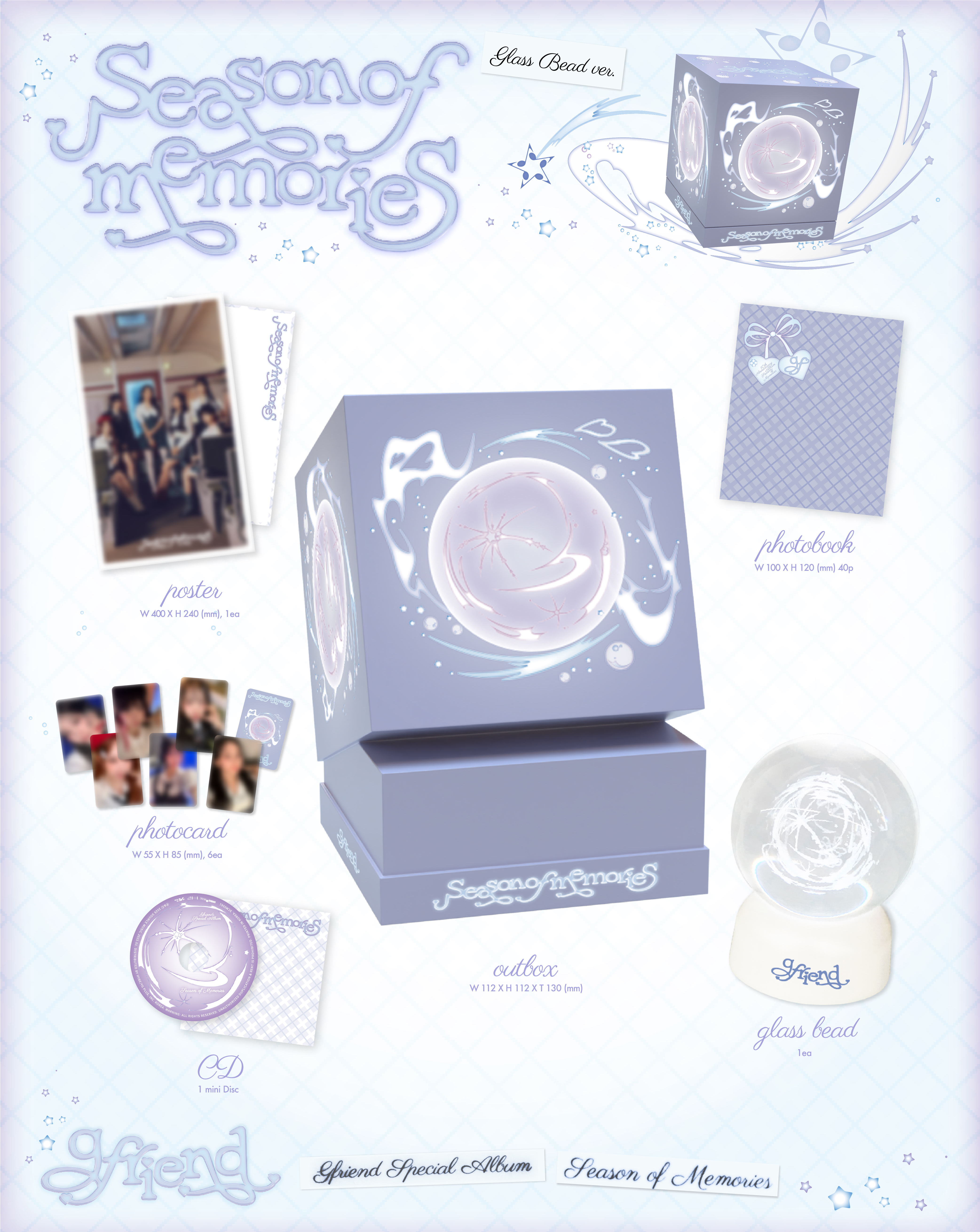ktown4u.com : GFRIEND - Special Album [Season of Memories] (Glass