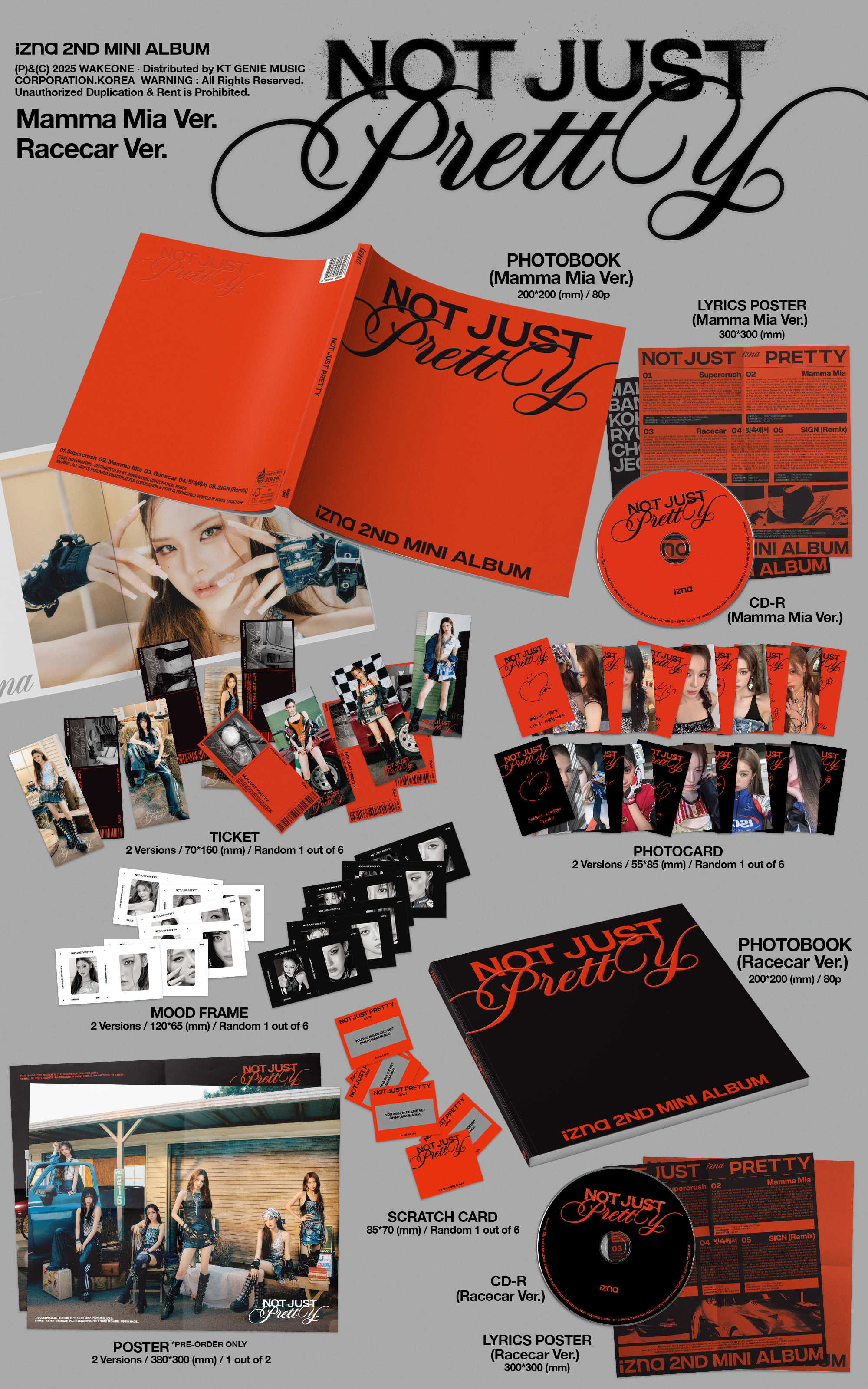 ktown4u.com : [SET] izna - 2nd Mini Album [Not Just Pretty