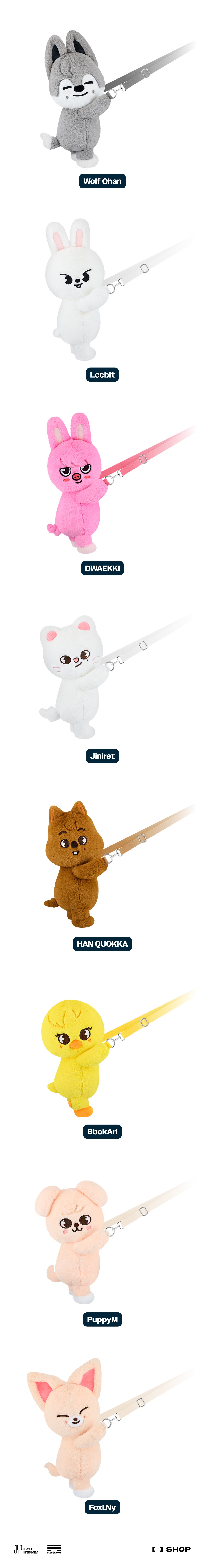 jp.ktown4u.com : Stray Kids - [dominATE : celebrATE] SKZOO PLUSH BAG