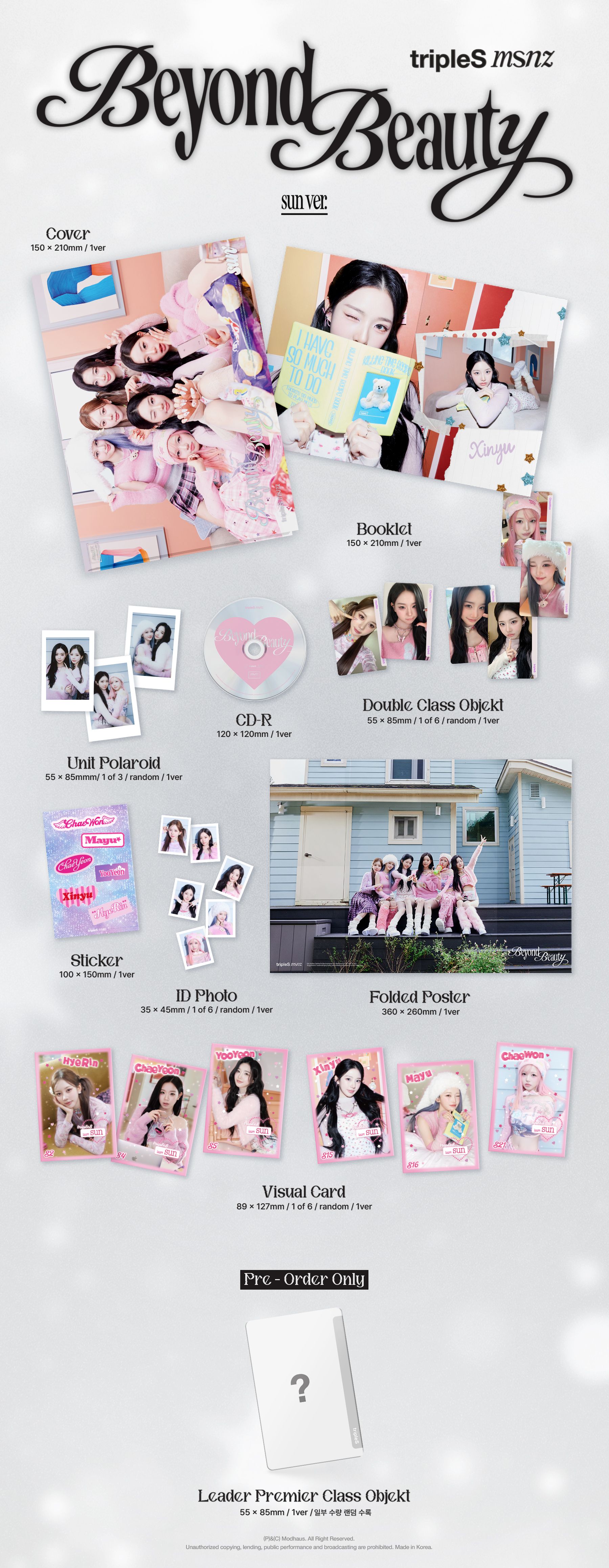 jp.ktown4u.com : [4CD セット] tripleS - ミニアルバム [msnz [Beyond