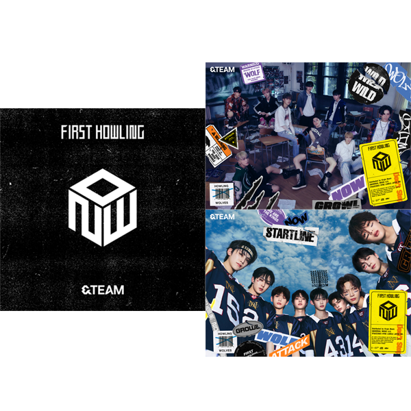 jp.ktown4u.com : [3CD SET] &TEAM - 1st ALBUM [First Howling : NOW]