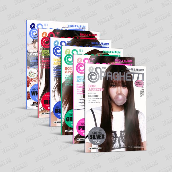 LESSERAFIM サクラ HOT 中国idoustage1.0 チェキトレカ LESSERAFIM