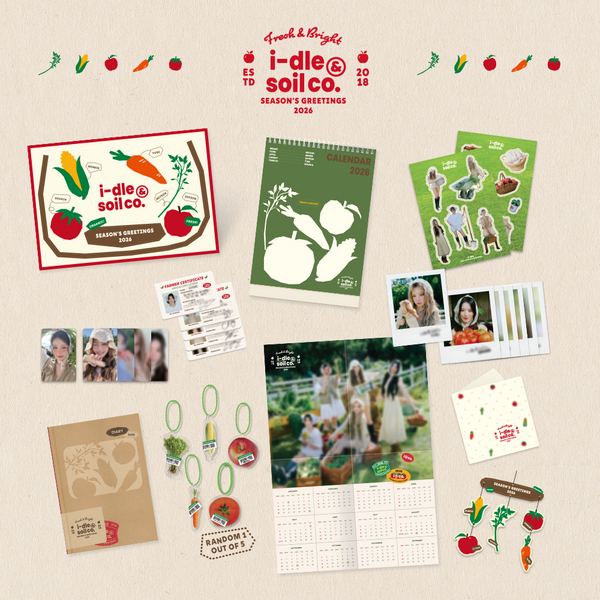 jp.ktown4u.com : [Ktown4u店舗特典] (G)I-DLE - 2024 2024 Season's