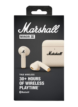 MARSHALL | Minor IV Wireless Earbuds — Cream | Lane Crawford