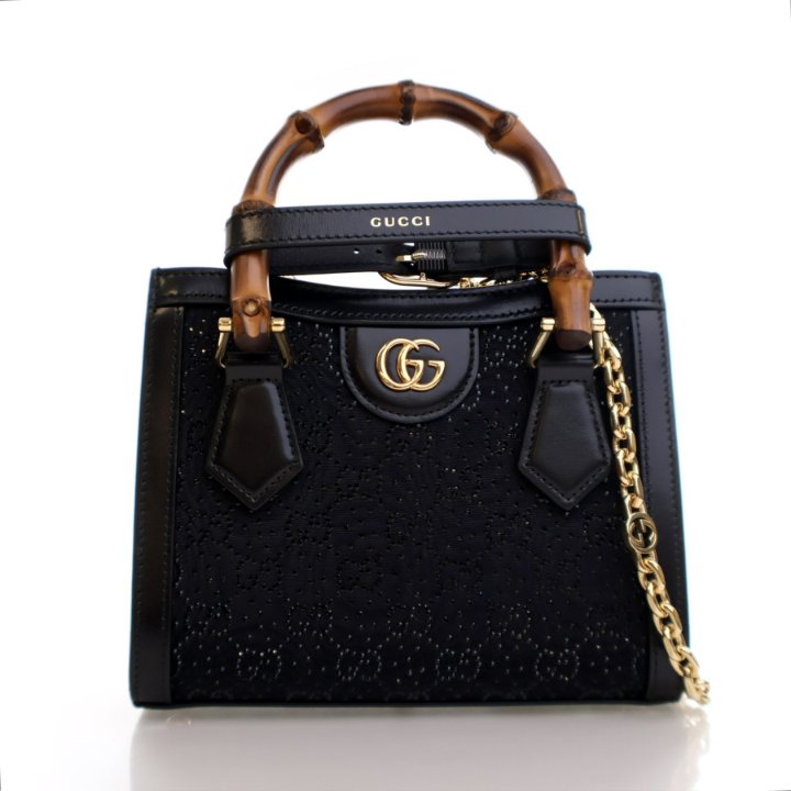 Gucci Mini Crystal Diana Tote - Luxe Du Jour