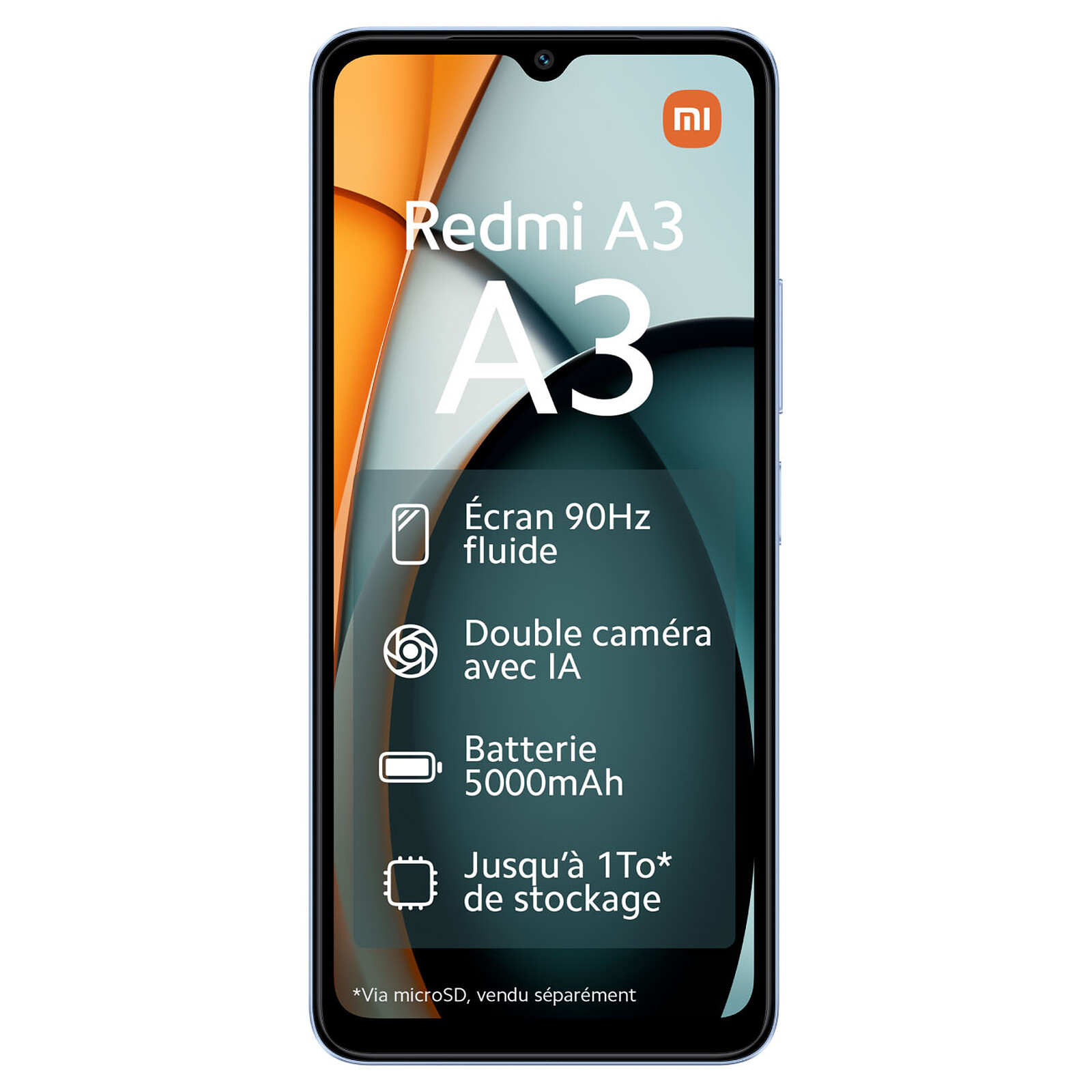 Xiaomi Redmi A3 Blue (4 GB / 128 GB) - Mobile phone & smartphone