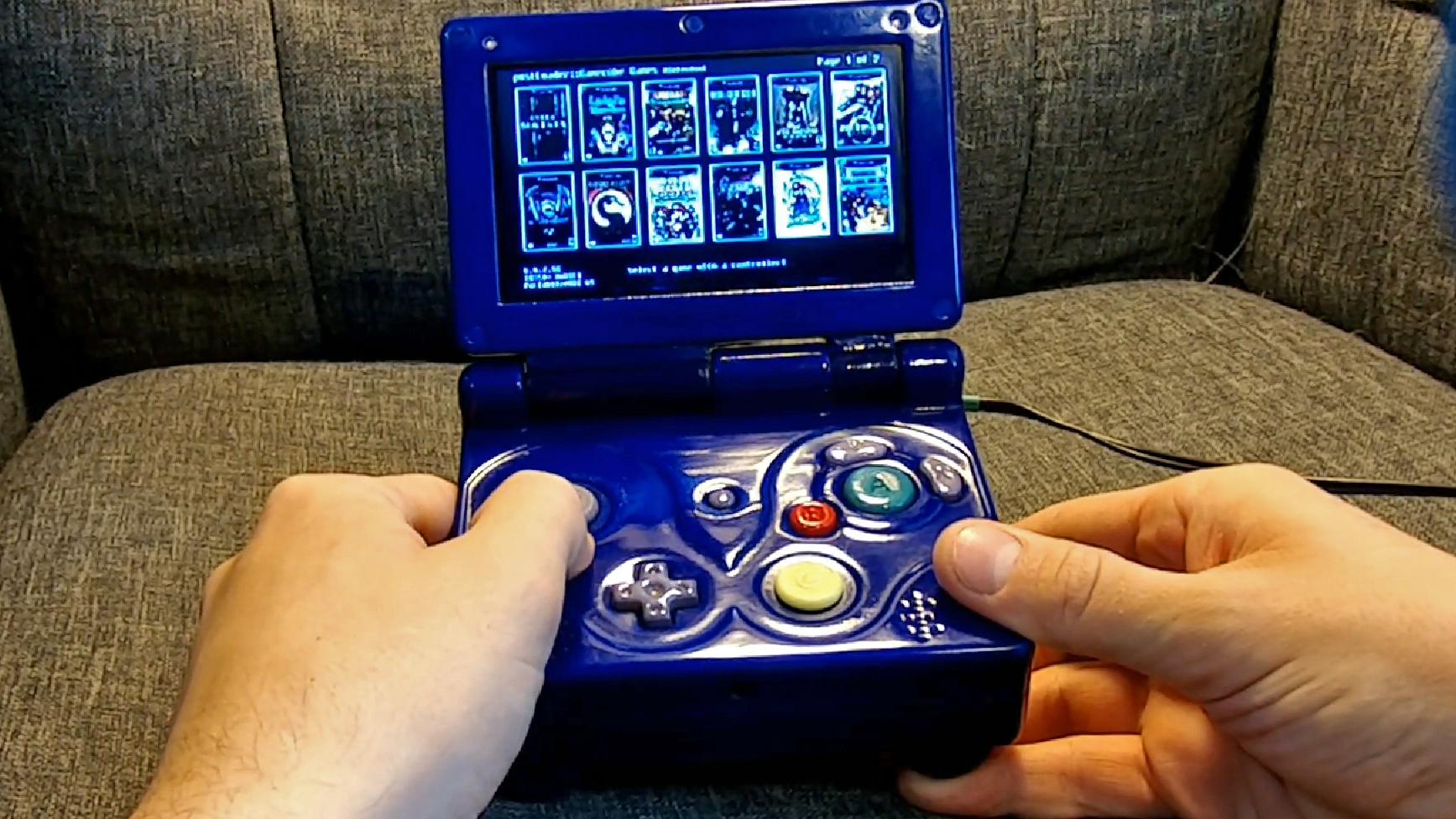 ガワはGBAだけど、Wiiもゲームキューブも動くぜ！な魔改造GBA