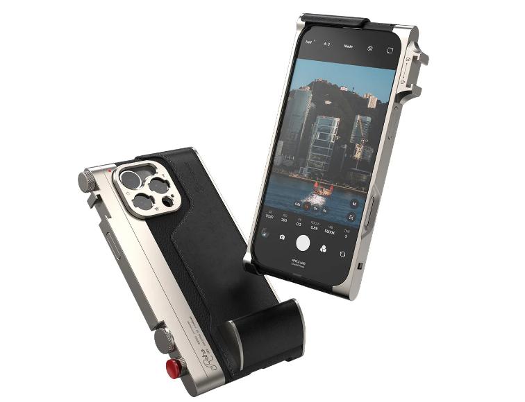 見た目完全にカメラ！ iPhone 16 Proをレトロなカメラにするケース