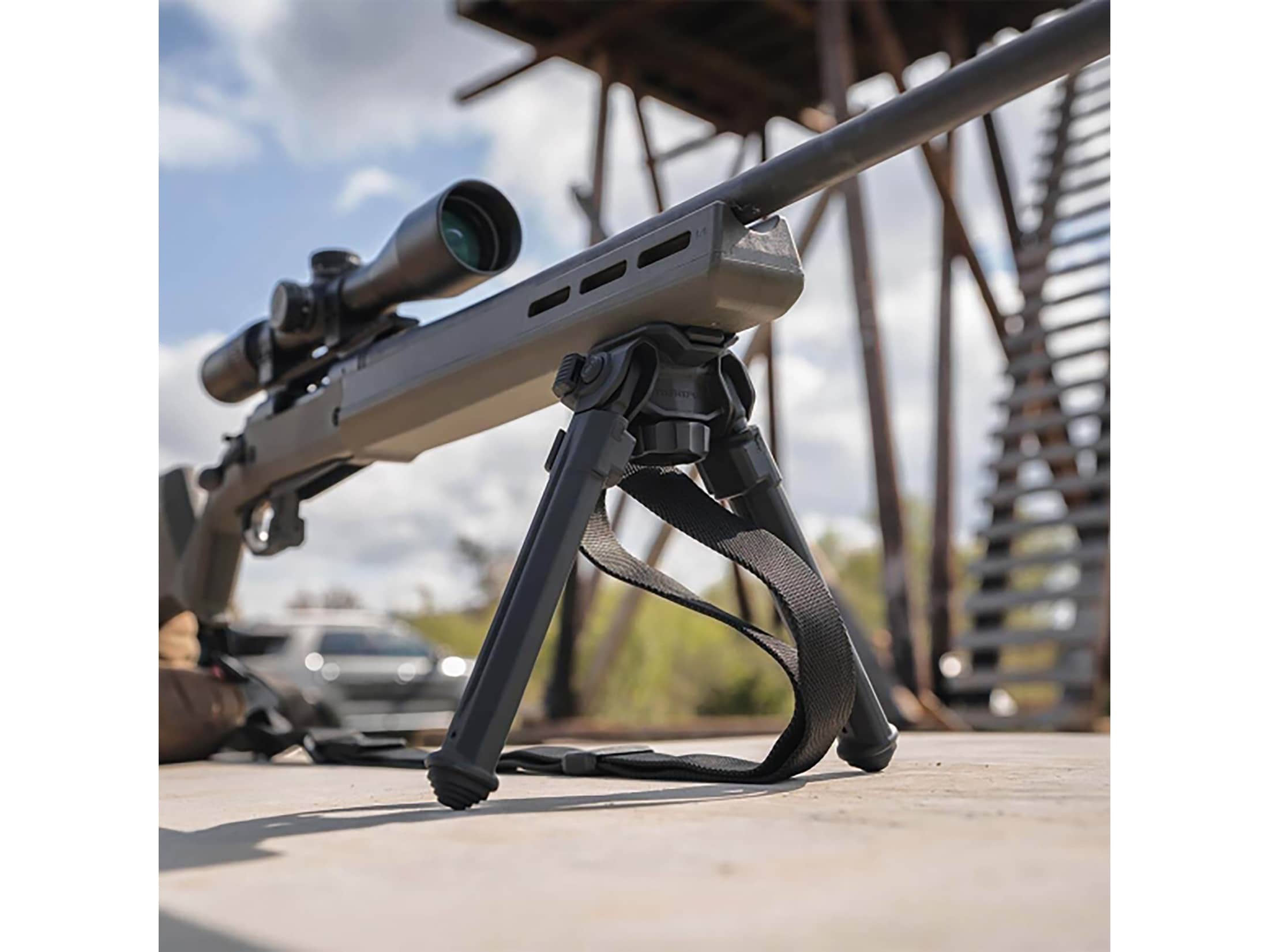 Magpul MOE Bipod Sling Swivel Stud Mount 7-10 Inches Black