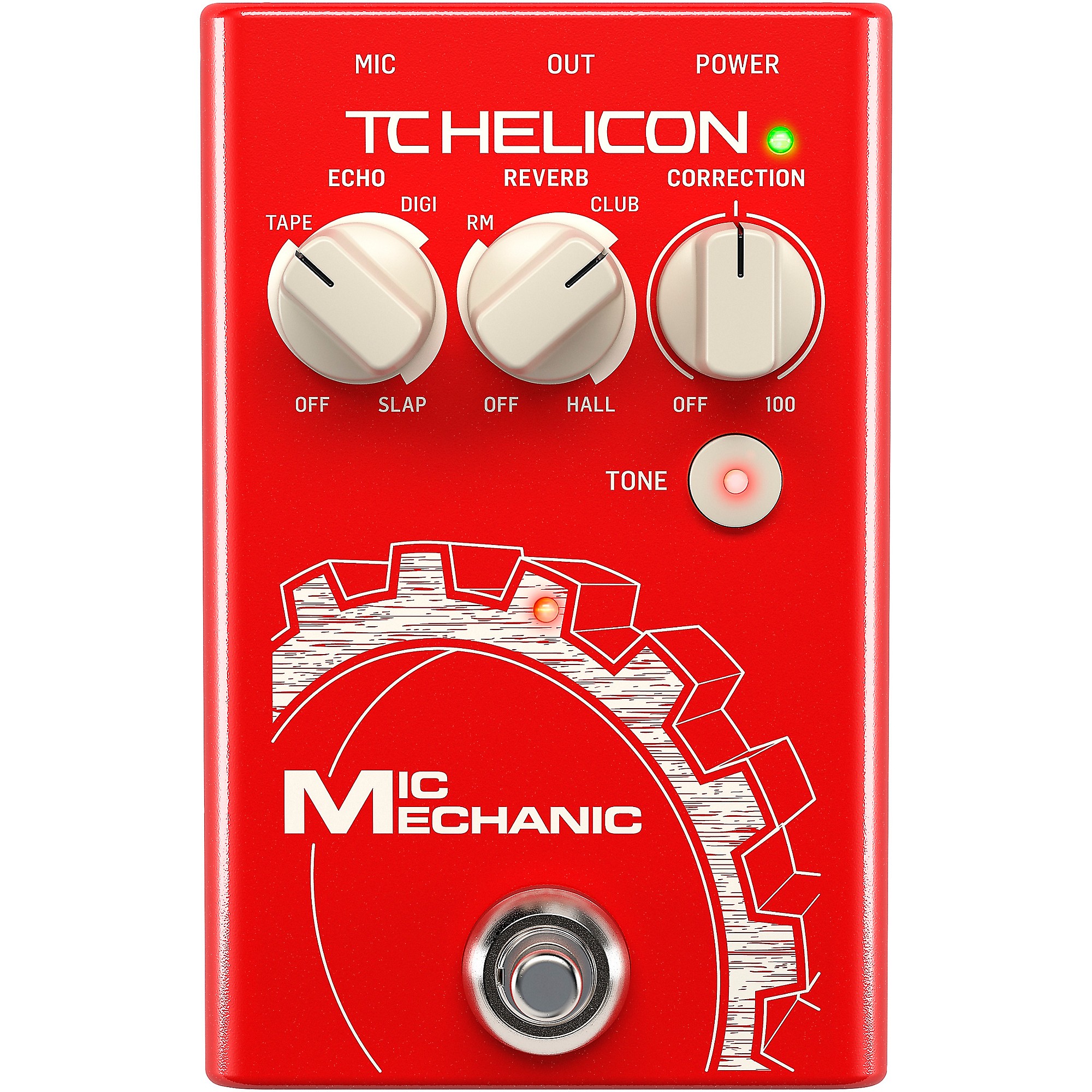 TC Helicon Mic Mechanic 2 Vocal Effects Pedal | Music & Arts