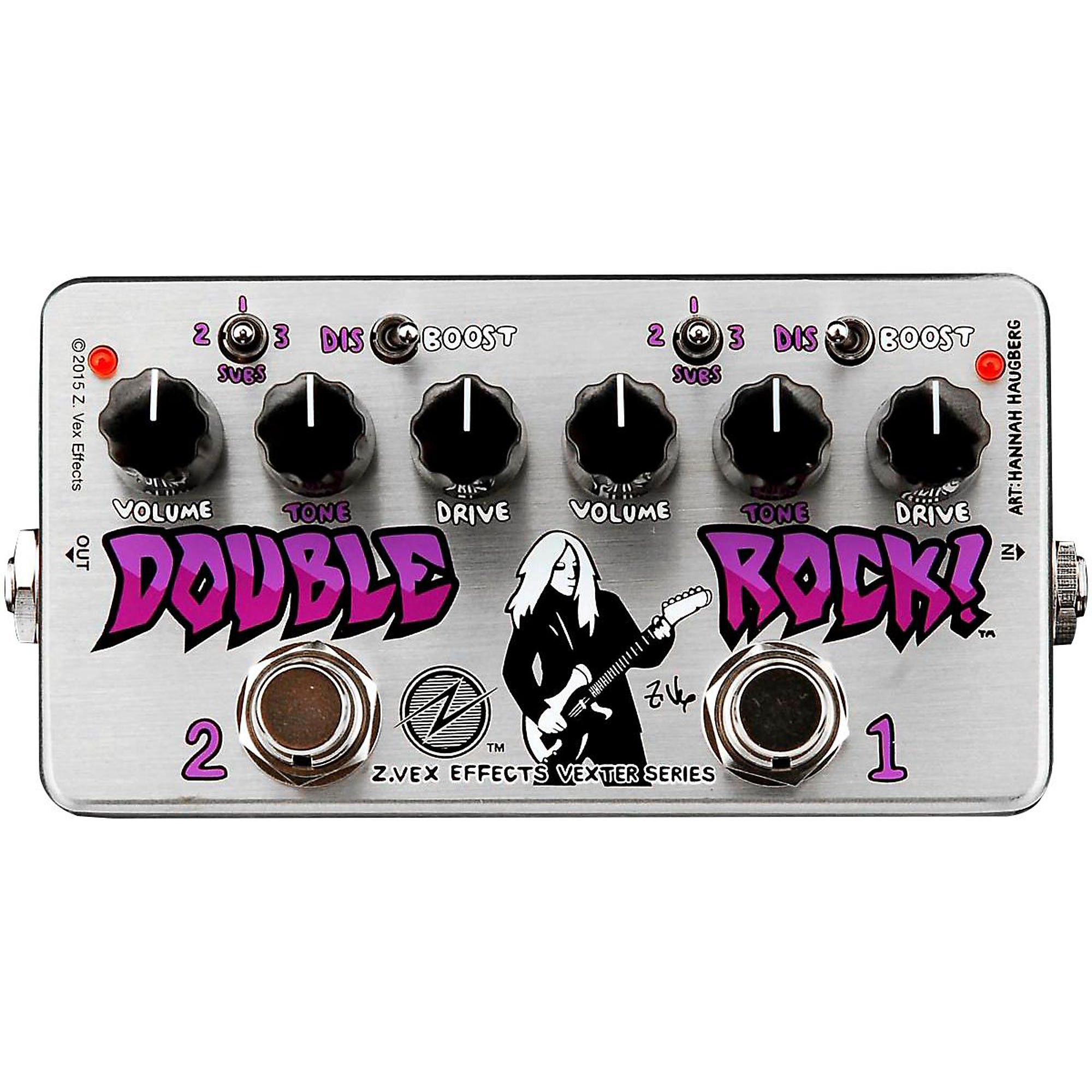 ZVEX Double Rock! Vexter Distortion Guitar Pedal | Music & Arts