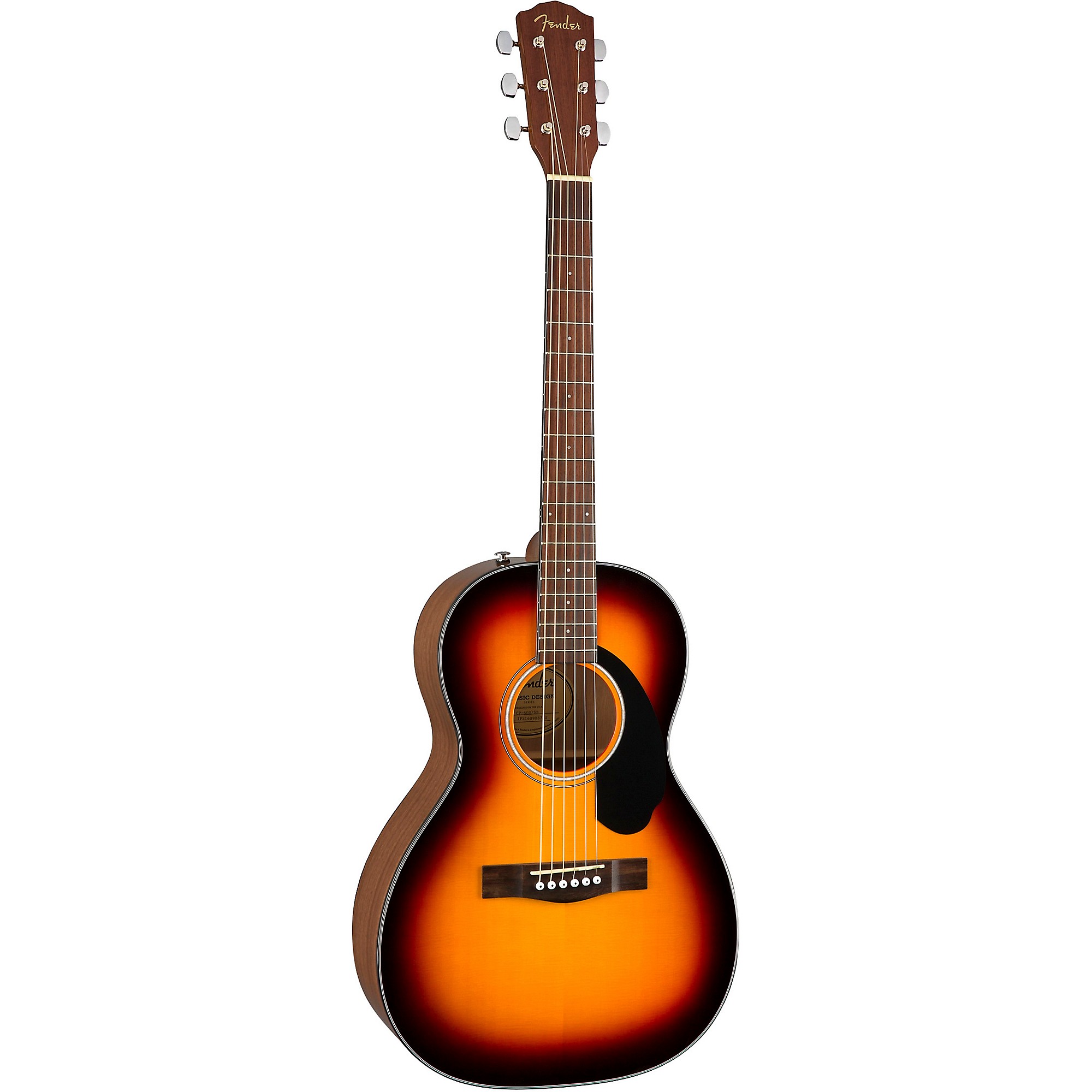 Fender CP-60S Parlor Acoustic Guitar Sunburst | Music & Arts