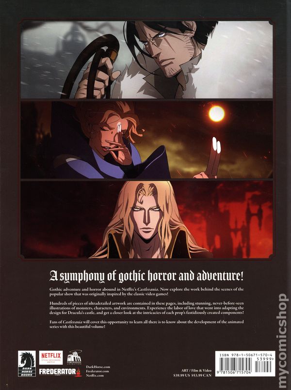 Castlevania The Art of the Animated Series HC (2021 Dark Horse