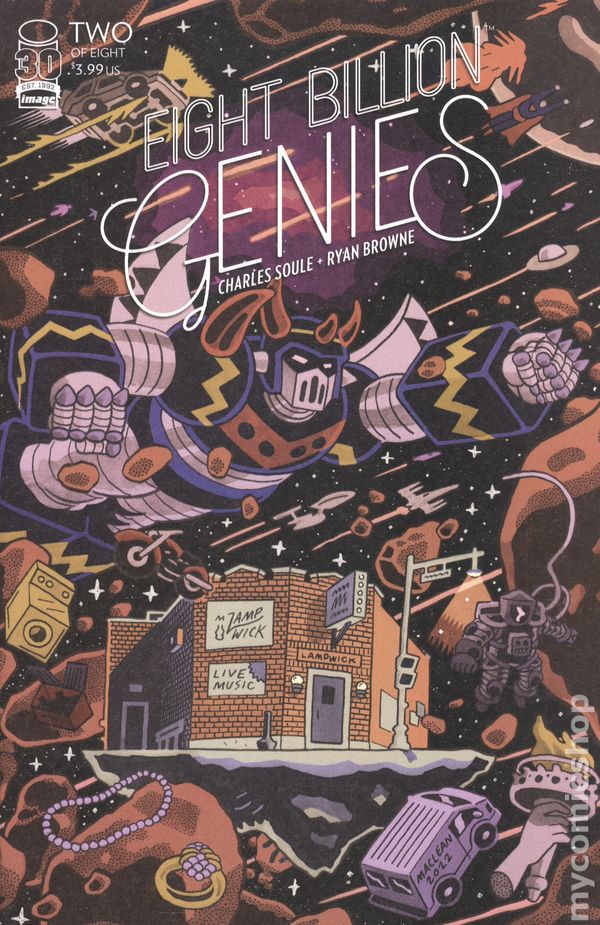 Eight Billion Genies (2022 Image) comic books