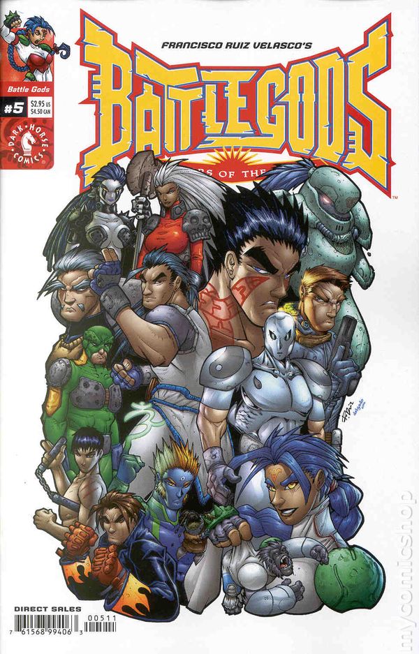 Battle Gods Warriors of the Chaak (2000) comic books