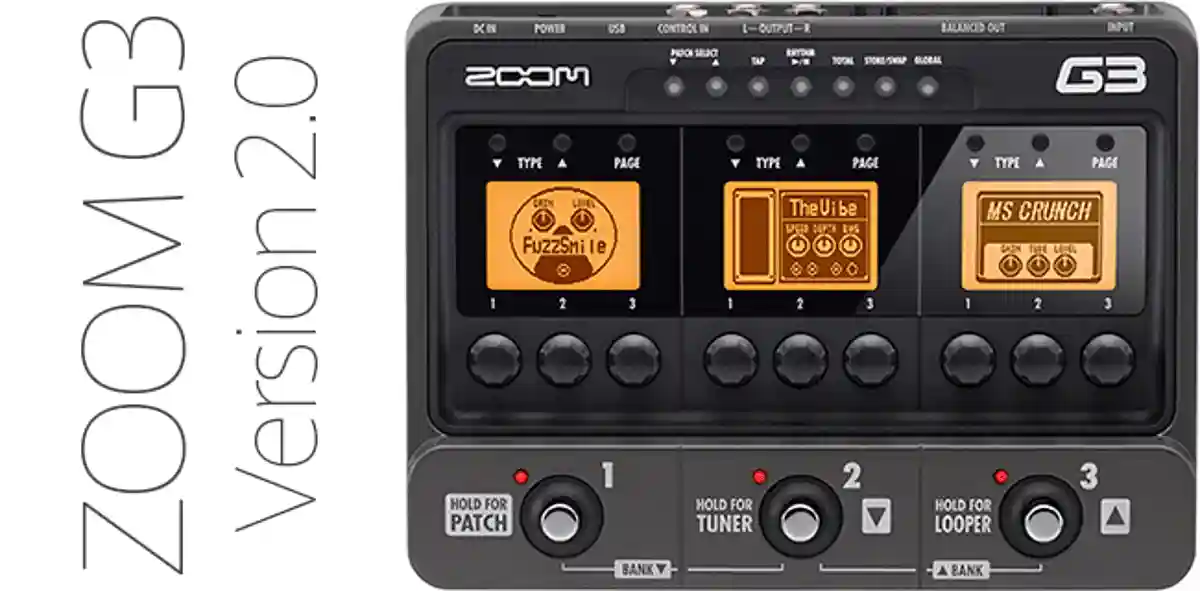 DTM&ギター初心者におすすめ。値段の安いマルチエフェクター ZOOM G3