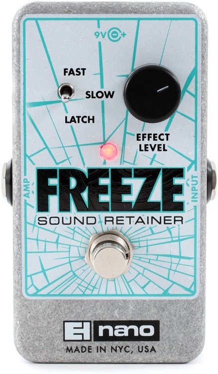 Electro-Harmonix Freeze Sound Retainer Compression Guitar Effects