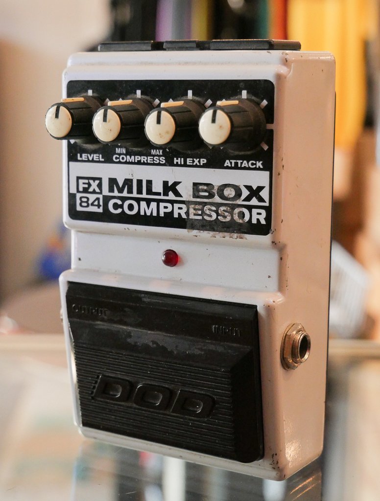 Vintage DOD Milkbox FX84 compressor