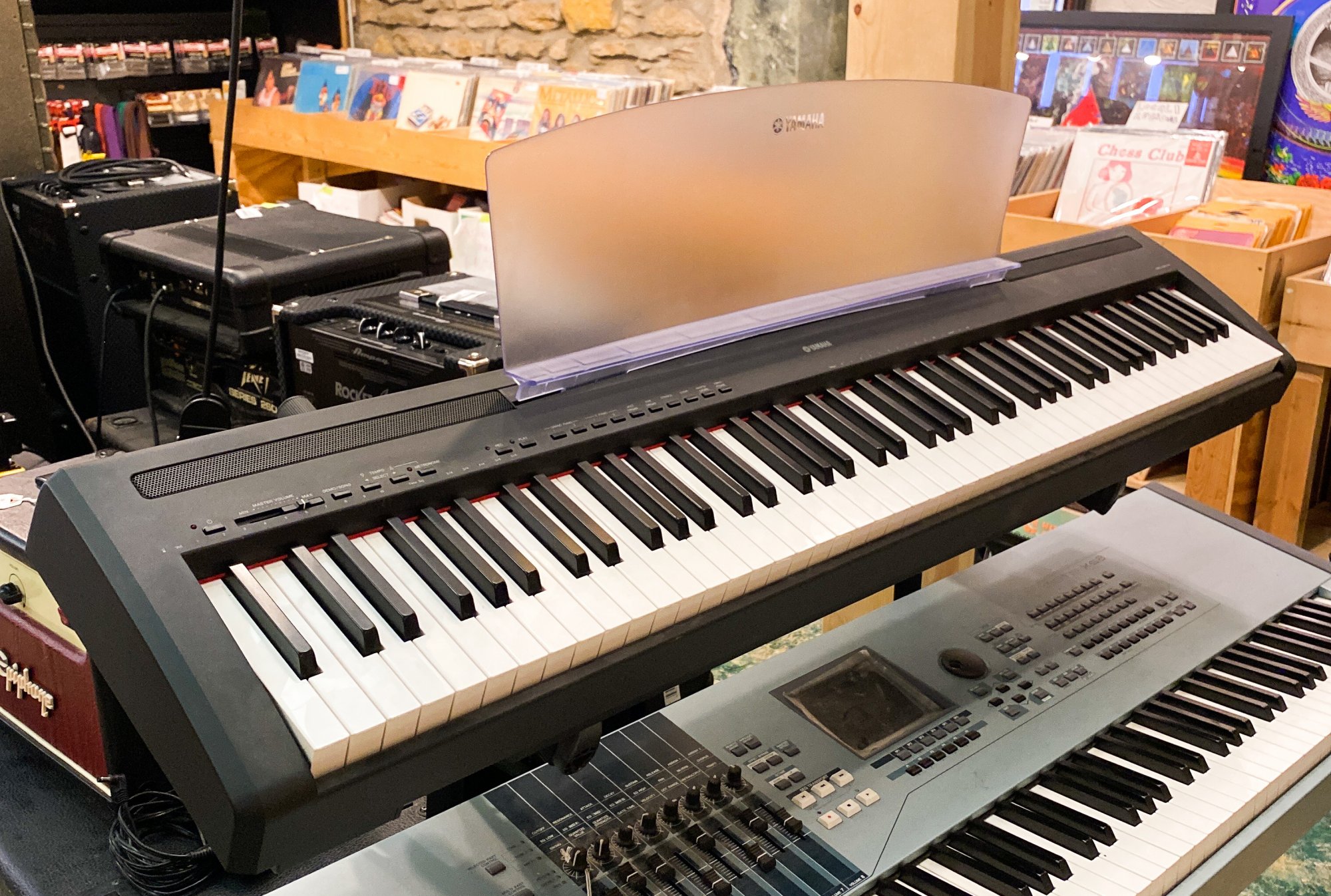 Yamaha P95-B Digital Piano - w/original box, manual and sustain pedal
