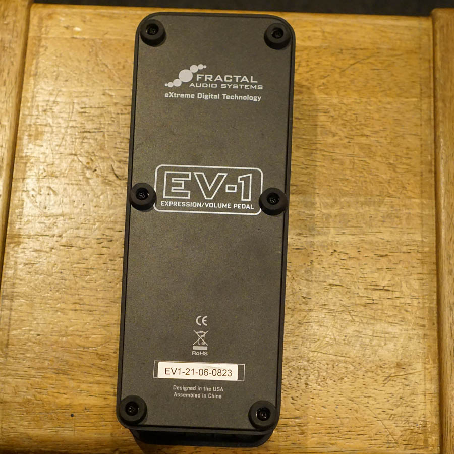 Fractal Audio EV-1 Expression/Volume Pedal Black - Used
