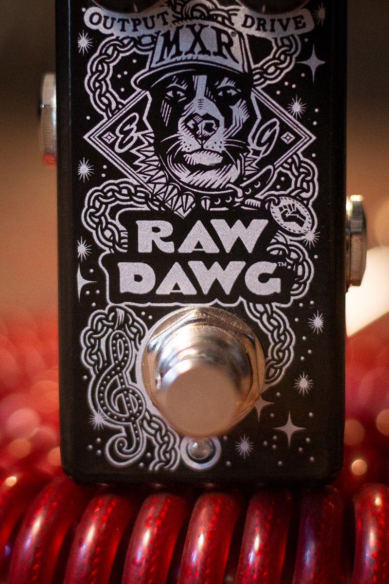 MXR EG74 Raw Dawg Eric Gales Signature Overdrive Pedal - 710137125704