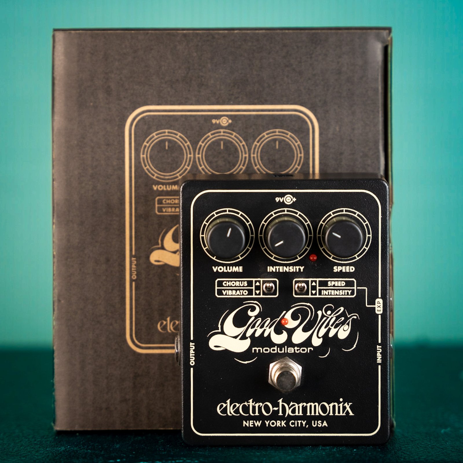 Electro-Harmonix Good Vibes Modulator Pedal (new) - 683274011646