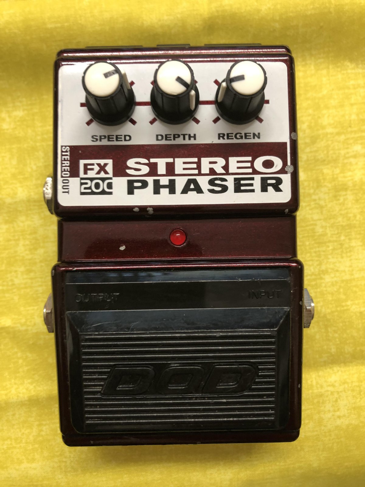 DOD FX200 Phaser Pedal