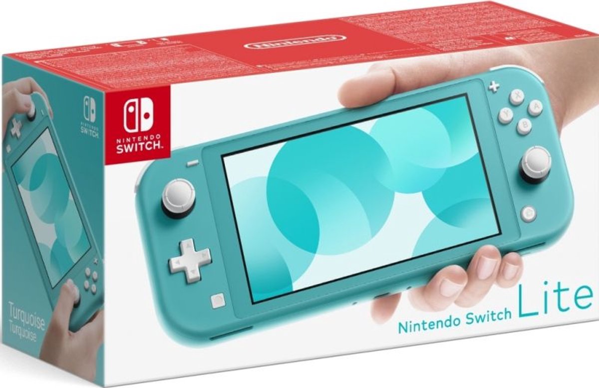Nintendo Switch Lite Turquoise - Handheld console - Compact