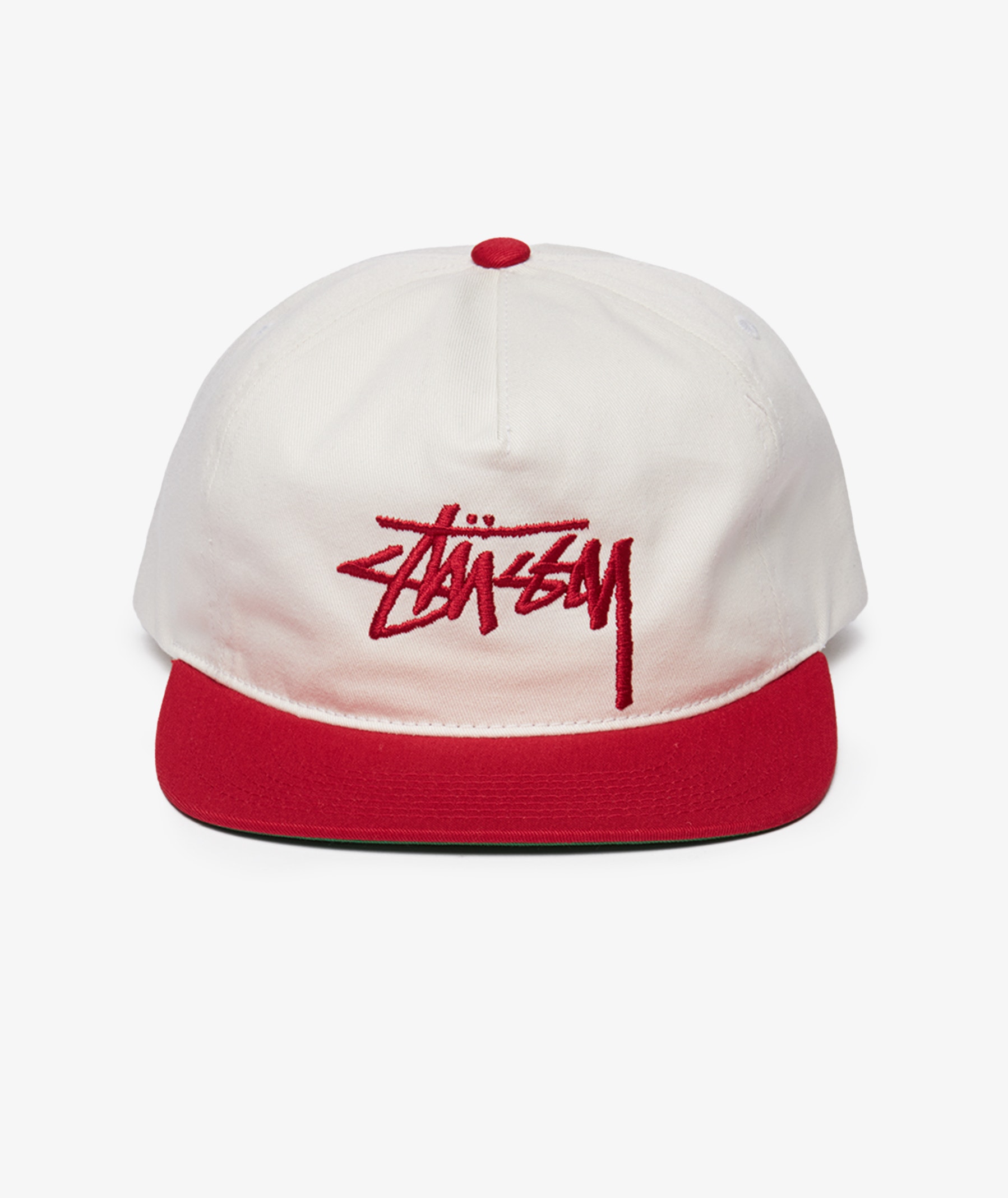 Stüssy Big Stock Cap in Red | SVD UK