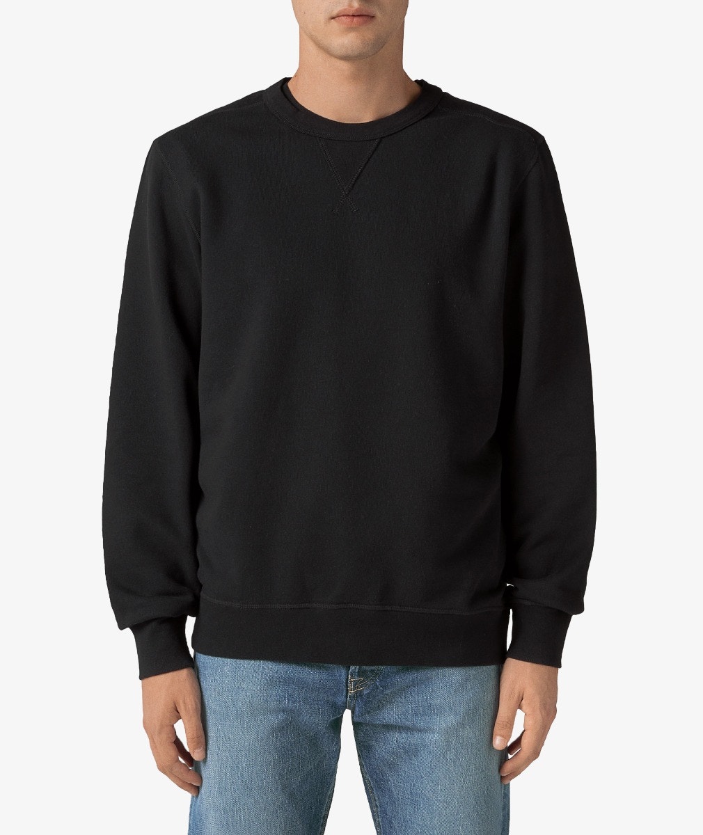 Pop Trading Company Logo Crewneck in Black | SVD USA